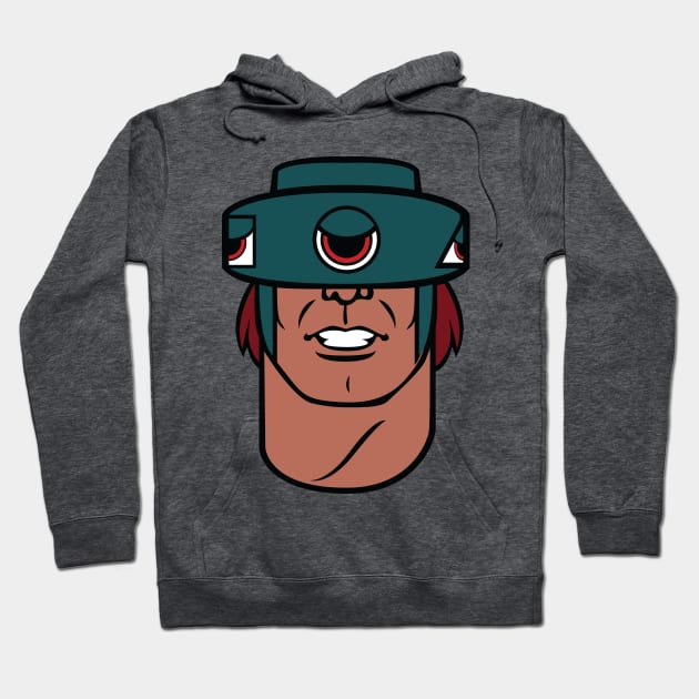 Triple Eyes solo Hoodie by NWJAY